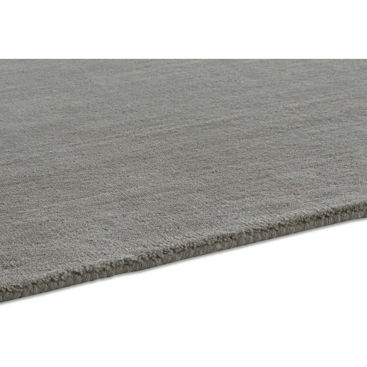 TaraCarpet Wollteppich TaraCarpet Casablanca strapazierfähiger Schurwollteppich Handarbeit, rechteckig, Höhe: 14 mm, Wollteppich grau Wohnzimmer Schlafzimmer Esszimmer Flur ca 200x290 – Bild 3