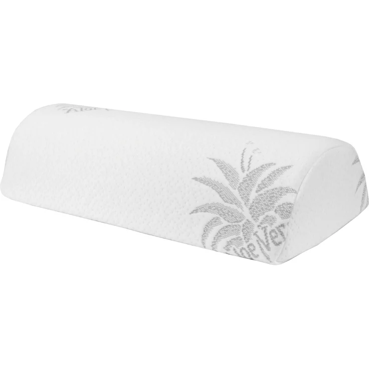Nackenrolle ( 42x20cm ), Nackenkissen mit Memory-Effekt, abnehmbarer Bezug, Aloe Vera veredelt, Gesundheitskissen – Bild 4