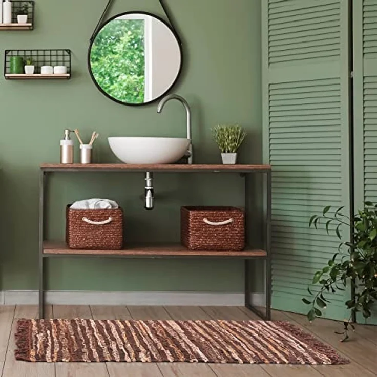 Marrakesch Orient & Mediterran Interior Läufer Fußmatte Läufer Teppiche für den Flur Dakar 60cm, Handarbeit – Bild 3