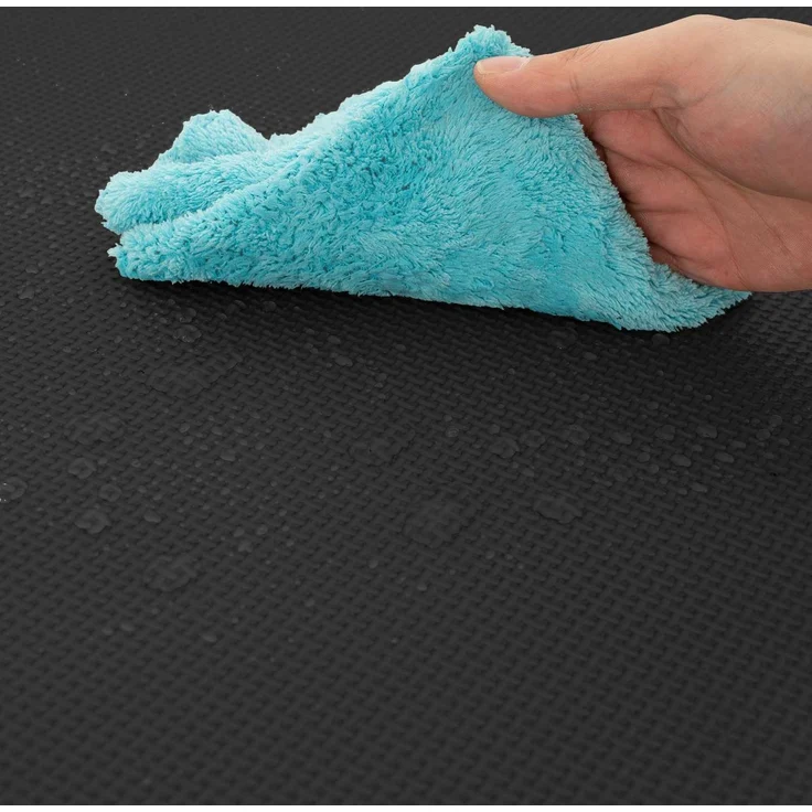 vidaXL Pool Bodenschutzmatte 40 Stk. Schwarz 14,4 m² EVA-Schaum 3433280 – Bild 8
