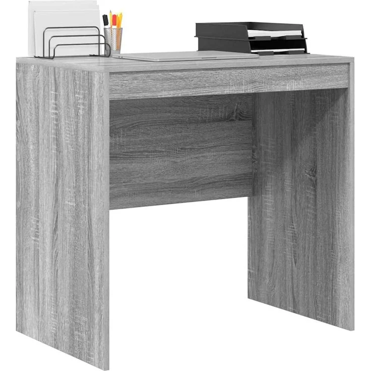 vidaXL Schreibtisch Graues Sonoma 80 x 50 x 76 cm 869431 – Bild 2