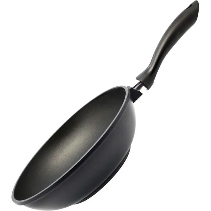 ELO Wokpfanne, induktionsfähig, Aluguss schwarz, Ø 28 cm