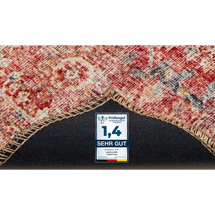 LUXOR living Teppich Lago, rechteckig, Höhe: 6 mm, faltbarer Teppich, modernes Design, waschbar, In- und Outdoor geeignet – Bild 3