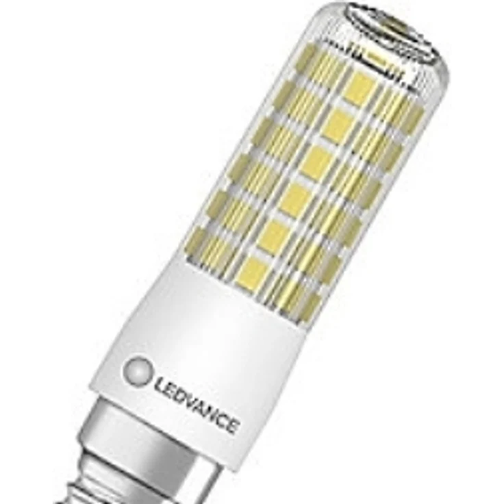 LEDVANCE T SLIM klar 806lm - 7W/827 (60W) 320gr. E14 dimmbar