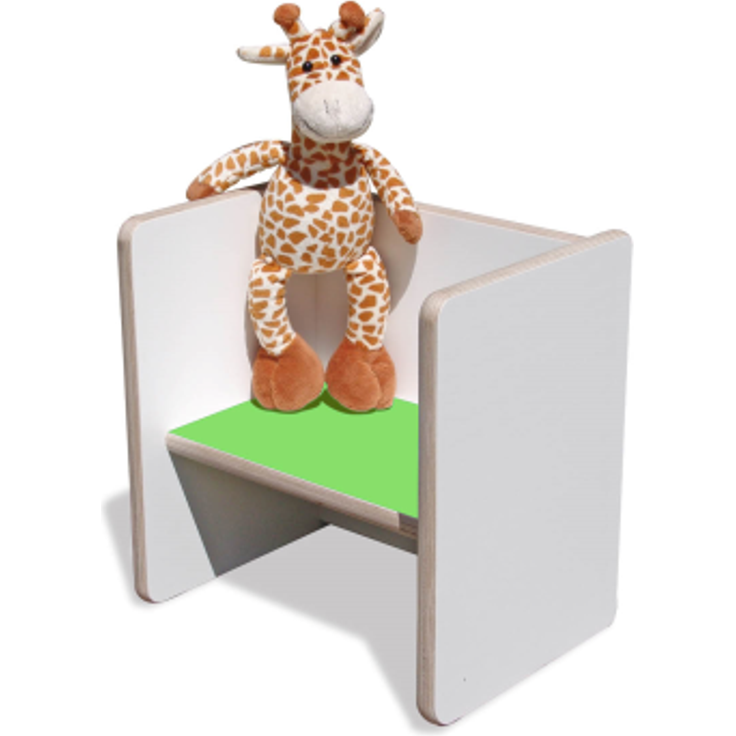 ELI Wendehocker - Mini - Weiß mit bunter Sitzfläche - Grün