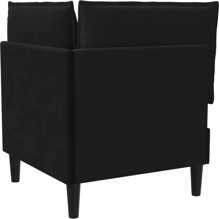 vidaXL Ecksofa mit Stauraum Schwarz Samt 42027093 – Bild 7