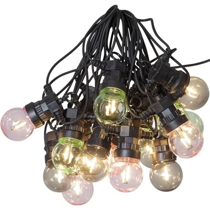 LED-Party-Kette "Small Circus", 20-tlg, pastell – Bild 2