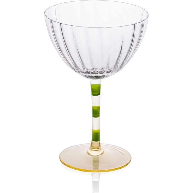 Hermia Concept 'BRD0149 - 4'lü' Eisbecher-Set (4-teilig), Grün / Gelb, 10 x 10 x 15 cm, 280 ml – Bild 3