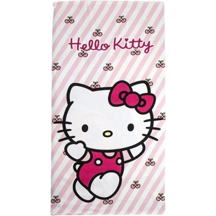 Hello Kitty Badetuch Strandtuch Handtuch Kinder Mädchen – Bild 3