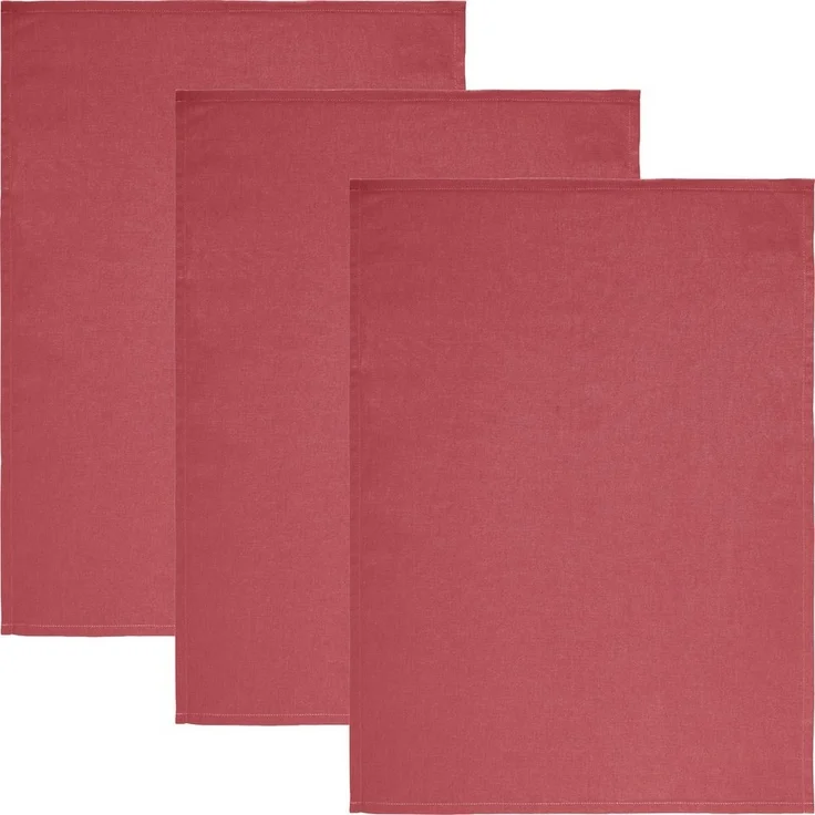 REDBEST Geschirrtuch Geschirrtuch "Tulsa" 3er-Pack, Baumwolle Uni – Bild 5