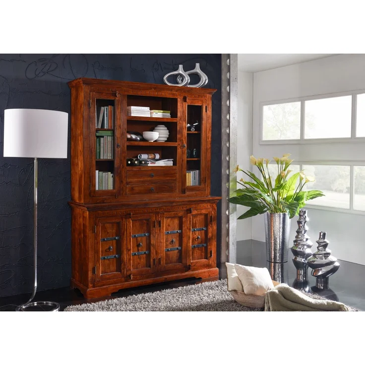 Buffet Akazie 150x50x200 nougat lackiert OXFORD #530 – Bild 7