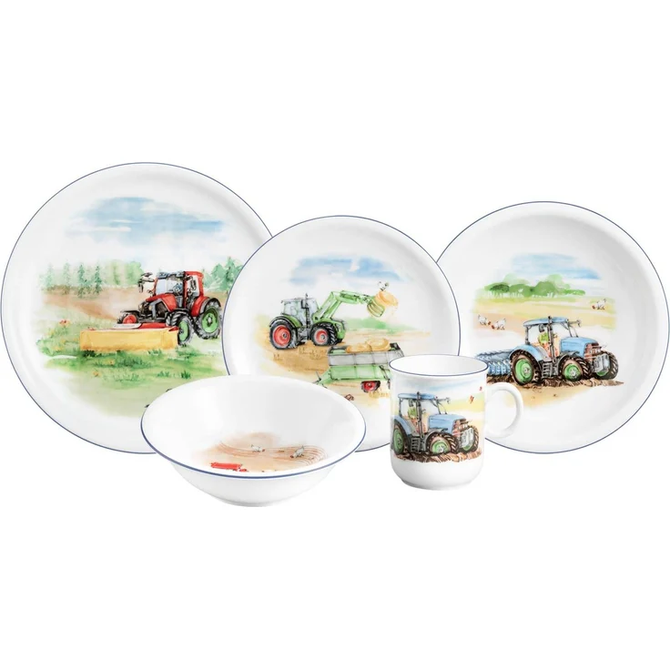 Seltmann Weiden Compact Kindergeschirr Set 5-teilig - Mein Traktor – Bild 1
