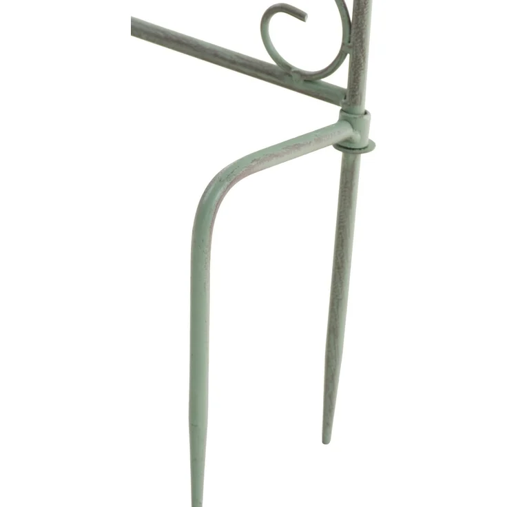 Rankgitter FALK 2er Set - 35x1x122cm, Metall, Antik-Grün | Rankhilfe Kletterpflanzen Gartendekoration – Bild 7