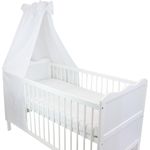 TupTam Betthimmel TupTam Babybett Himmel mit Schleifchen