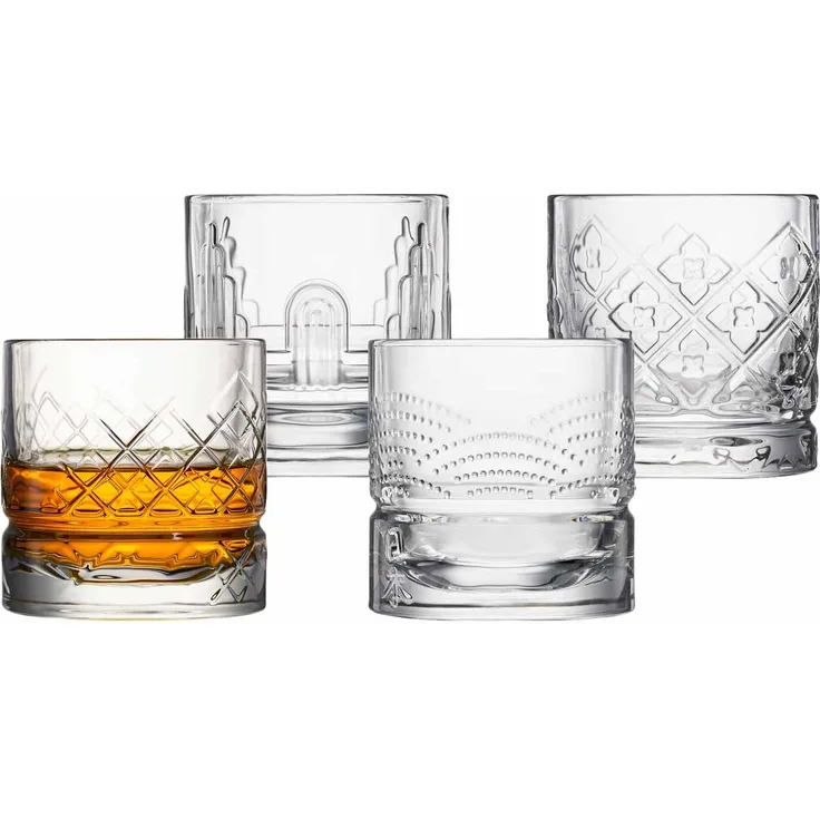 La Rochère Whiskybecher Dandy 4er Set 300 ml