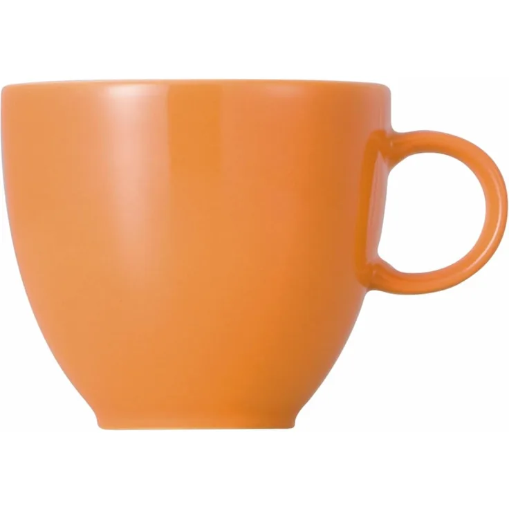 Thomas Sunny Day Espressotasse, Mokkatasse, Porzellan, Orange, Spülmaschinenfest, 80 ml, 14722