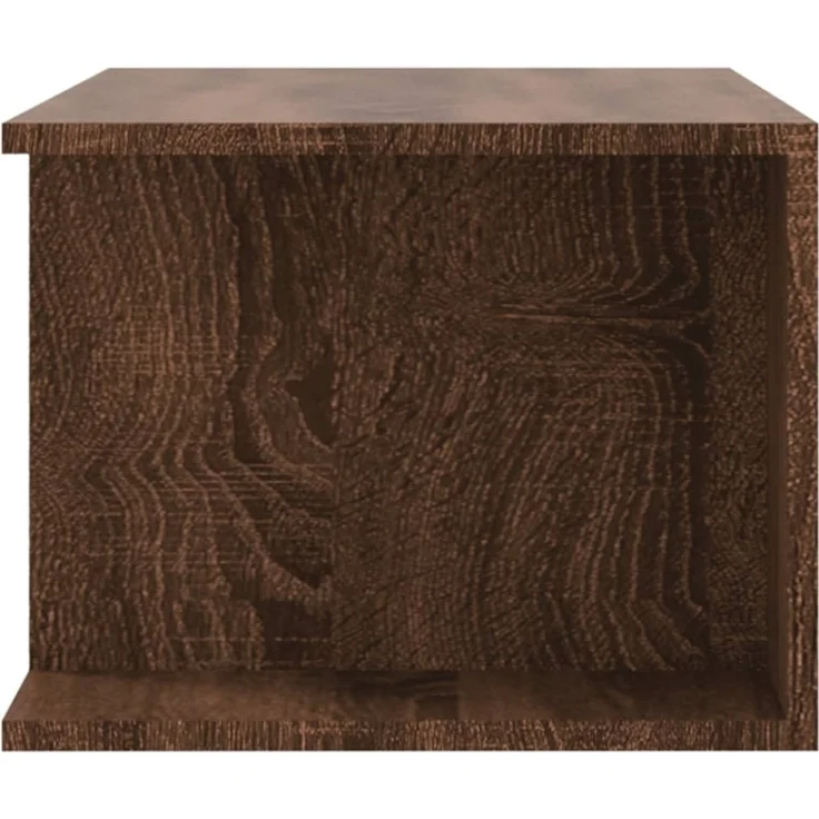 vidaXL TV-Schrank mit LED-Leuchten Braun Eichen-Optik 90x39x30 cm 822667 – Bild 10