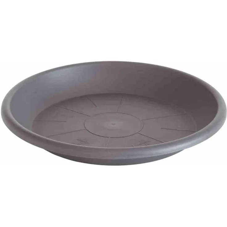 Untersetzer Ø 39 cm, anthrazit zu Siena Garden Topf Cilindro Ø 40 cm
