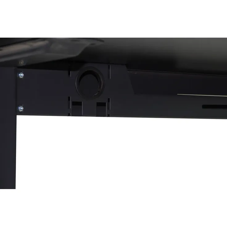 SyberDesk Gaming Eckschreibtisch V2 LED, 197 x 132 cm, RGB Gaming Tisch L-Form, USB-HUB, Kabelmanagement, L-förmiger Computertisch, (Rechts, Weiß) – Bild 6