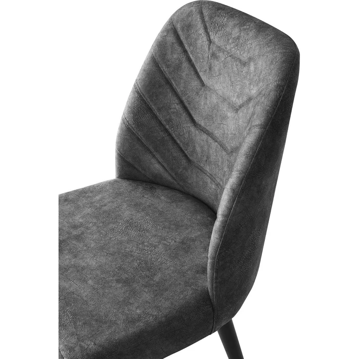 Skye Decor 'Dallas - 527 V2' Stuhlset (2-teilig), Anthrazit, 50 x 90 x 49 cm – Bild 5