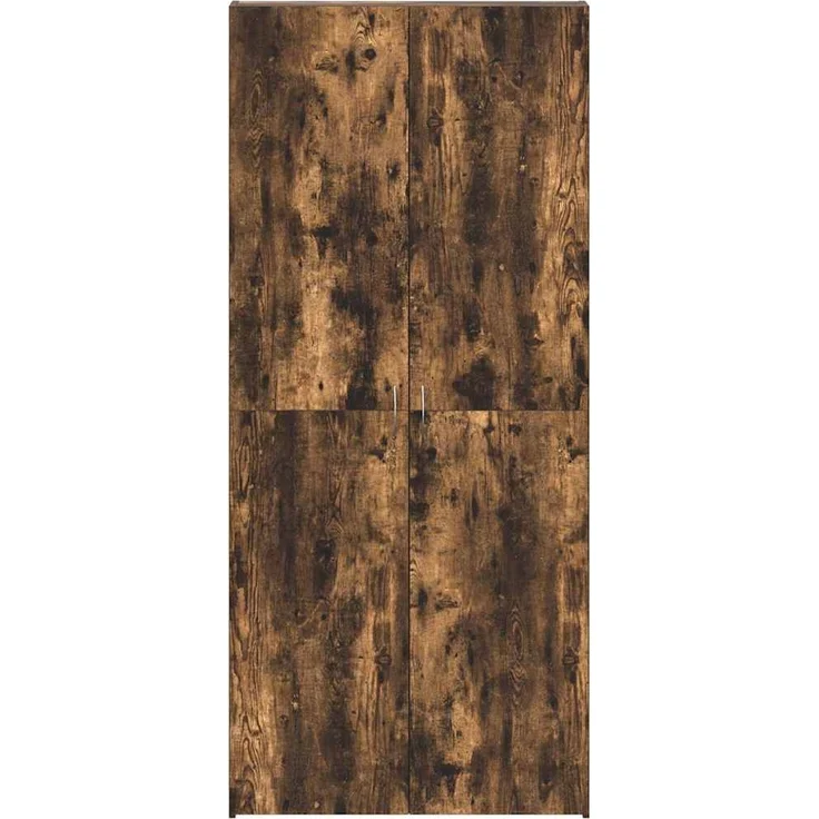 vidaXL Schuhschrank Mehrfarbig 80 x 35,5 x 180 cm Holzwerkstoff 3333840 – Bild 5