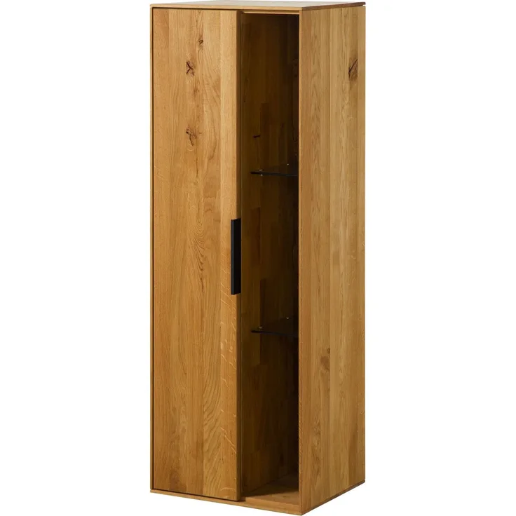 Hängevitrine Wildeiche 46x38x132 natur geölt LINDAU #12