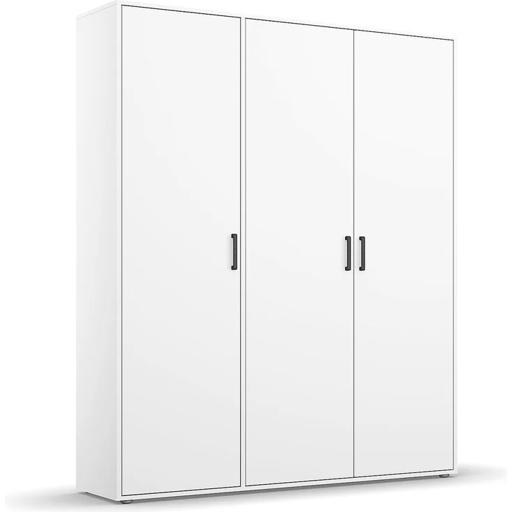 Rauch Möbel 'Voyager' Kleiderschrank, Holz, Weiß, Zubehör Classic, Breite 140 cm | ohne Schubladen – Bild 1