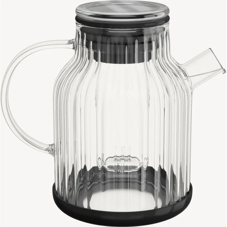 Zoha Teekanne Glasteekanne mit Sieb 1,5 Liter - Hitzebeständiger Teebereiter, Premium Borosilikatglas mit Siebeinsatz – Bild 1