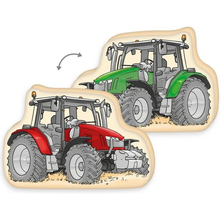 Herding Young Collection Dekokissen Traktor, hochfarbig bedruckt – Bild 2
