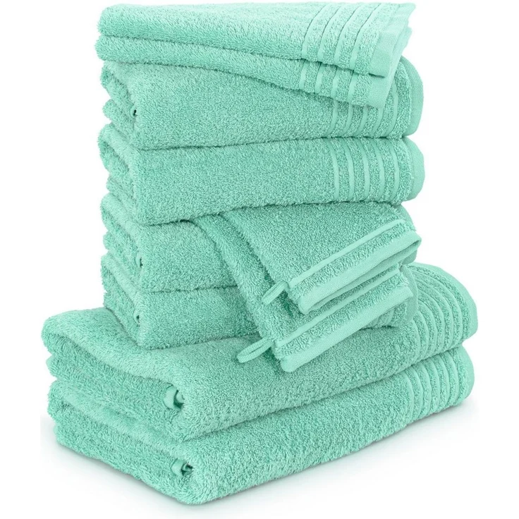 Möve Handtuch Set New Classic, Walkfrottier (10-St), Waschhandschuhen, Gäste-, Hand- und Duschtüchern, 100% Baumwolle – Bild 1