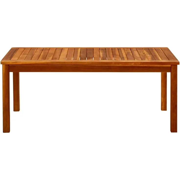 Garten-Couchtisch Terrassentisch, 110 x 60 x 45 cm Massivholz Akazie d5167e