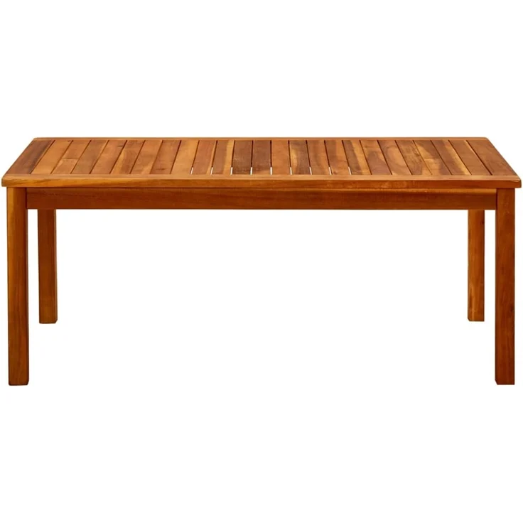 Garten-Couchtisch Terrassentisch, 110 x 60 x 45 cm Massivholz Akazie d5167e – Bild 1