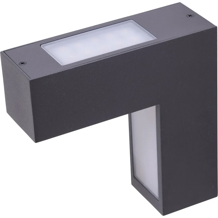 Außenwandleuchte LED Wandleuchte Außen Wandlampe Wandstrahler Anthrazit 1163197 – Bild 1