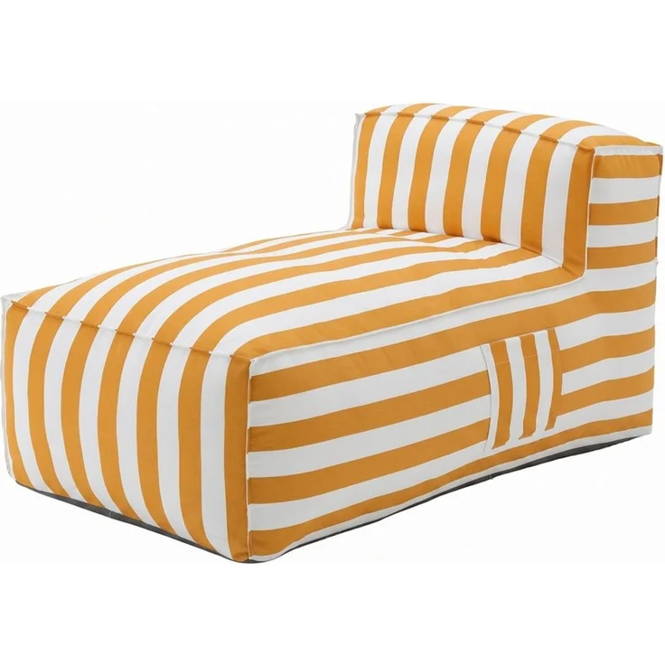 Muffo Sitzsack SOFT Outdoor Ottomane mit Rückenlehne für Garten & Terrasse (Ottomane), wasserabweisend, wetterbeständig, UV-beständig, Outdoor-geeignet – Bild 4