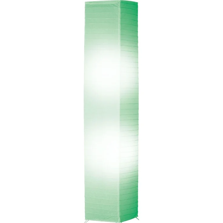RGB LED Papier Stehleuchte in weiß mit Fernbedienung BAMBOO – Bild 1