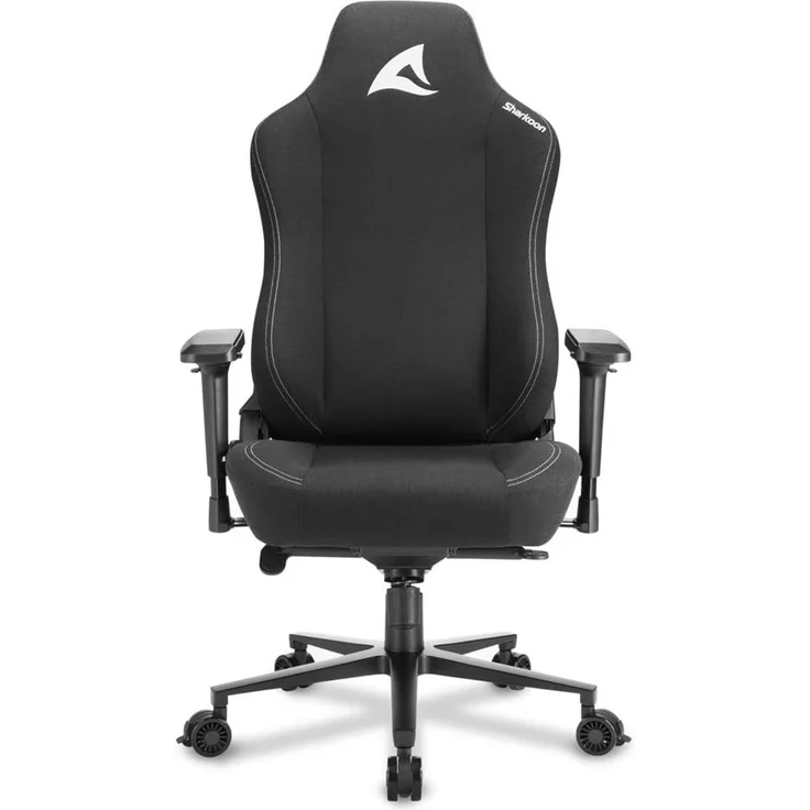 Sharkoon Skiller SGS40 Gaming Stuhl, Schwarz, mit atmungsaktiven Stoff-Überzug, breit – Bild 4