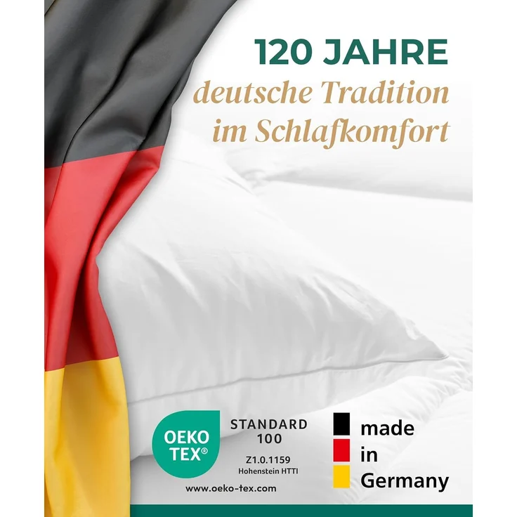 KNERST Kopfkissen Kopfkissen Nano Cloud Fill 100% Polyester, Füllung: NanoCloudFill Technologie – 100% Polyester, ergonomisches Schlafkissen ideal für jede Schlafposition, Kissen mit eleganter, weißer Biese – Bild 8