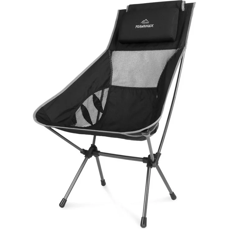 normani Campingstuhl Campingstuhl Peawanuck, Campingstuhl Angelstuhl Faltstuhl mit Getränkehalter bis zu 150 kg