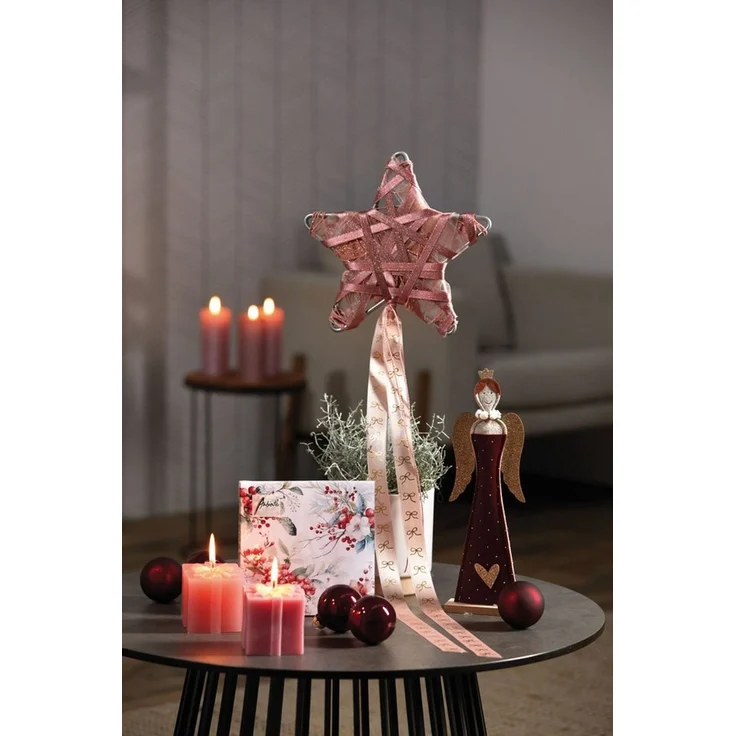 Ambiente® Kochschürze Winter berries, (1-tlg, 1-teilig), Küchenschürze Nackenband ca. 70x85cm Baumwolle – Bild 2