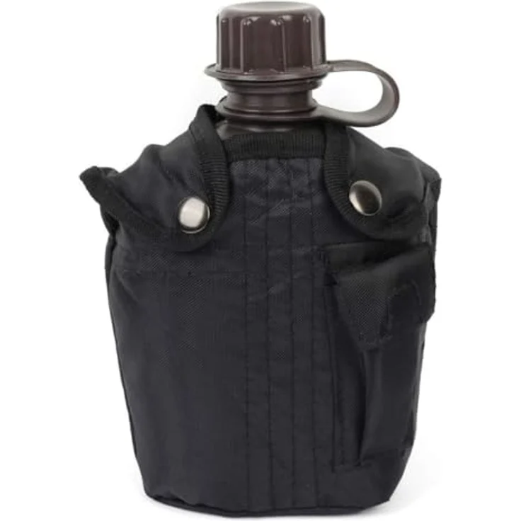 Mil-Tec Feldflasche US Feldflasche 1L mit Hülle – Bild 1