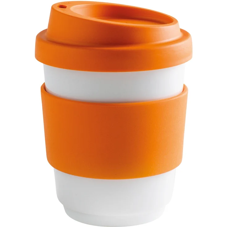 KAHLA fillit To Go Becher 0,27 l Banderole sunset orange – Bild 1