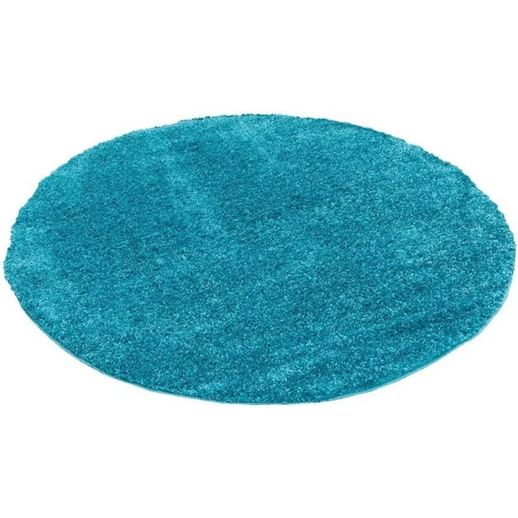 Pergamon Hochflor-Teppich Hochflor Langflor Teppich Aloha Rund, Rund, Höhe: 40 mm – Bild 4
