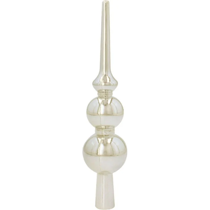 Sarcia. eu Christbaumspitze Goldspitze, kleine Spitze für den Weihnachtsbaum, 20 cm – Bild 2