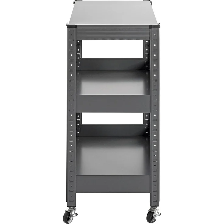 Servierwagen >55818< in anthrazit, Metall - 50x75x32cm (BxHxT) – Bild 4
