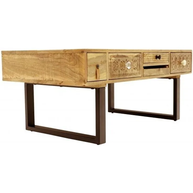Couchtisch Manu 110x45x60 aus Mangoholz
