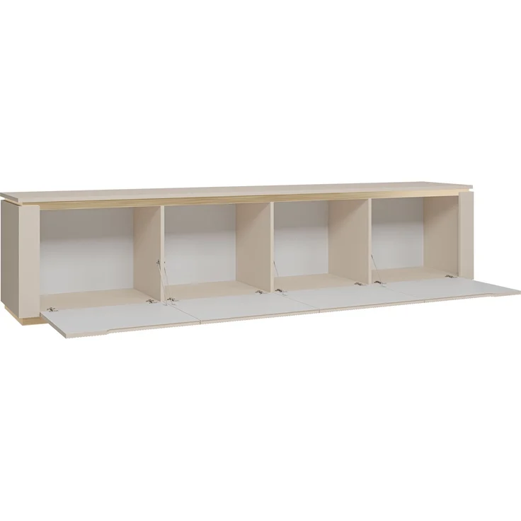 Wohnzimmer-Set Hilafin I (Farbe: Sandbeige / Sandbeige + Gold) – Bild 5
