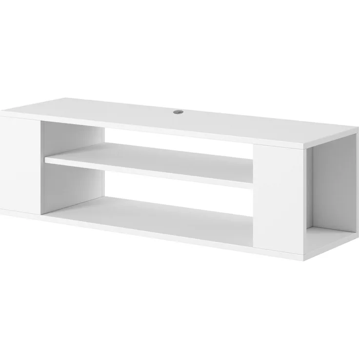 Selsey 'Wall' TV-Schrank mit 2 Fächern, Weiß, 100 cm