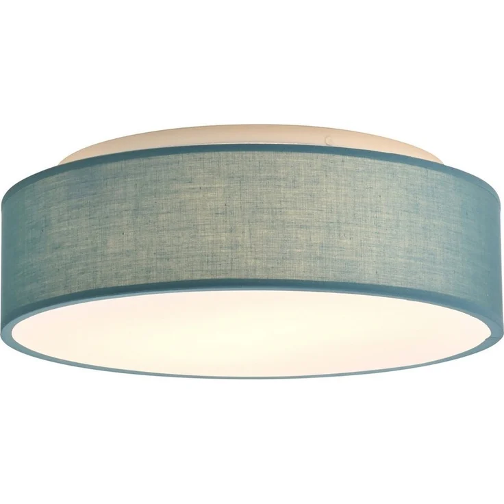 Zedelmaier Lampenschirm Deckenlampe Deckenleuchte mit Stoff-Lampenschirm, Wohnzimmerlampe Schlafzimmer Kinderzimmer Flur Lampe – Bild 1