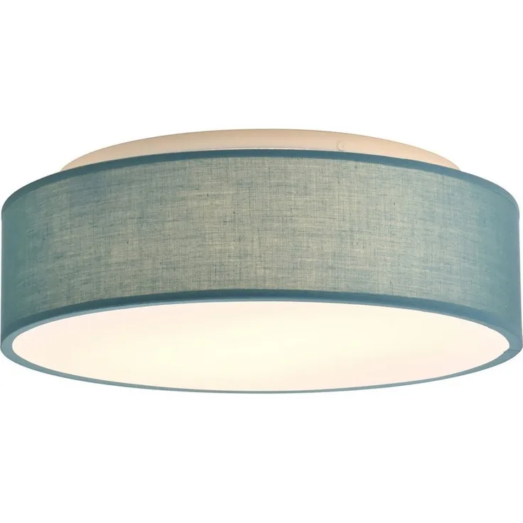 Zedelmaier Lampenschirm Deckenlampe Deckenleuchte mit Stoff-Lampenschirm, Wohnzimmerlampe Schlafzimmer Kinderzimmer Flur Lampe