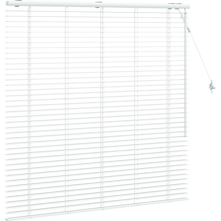 vidaXL Venezianische Jalousie Weiß 130 x 130 cm 35 mm 42015397 – Bild 3